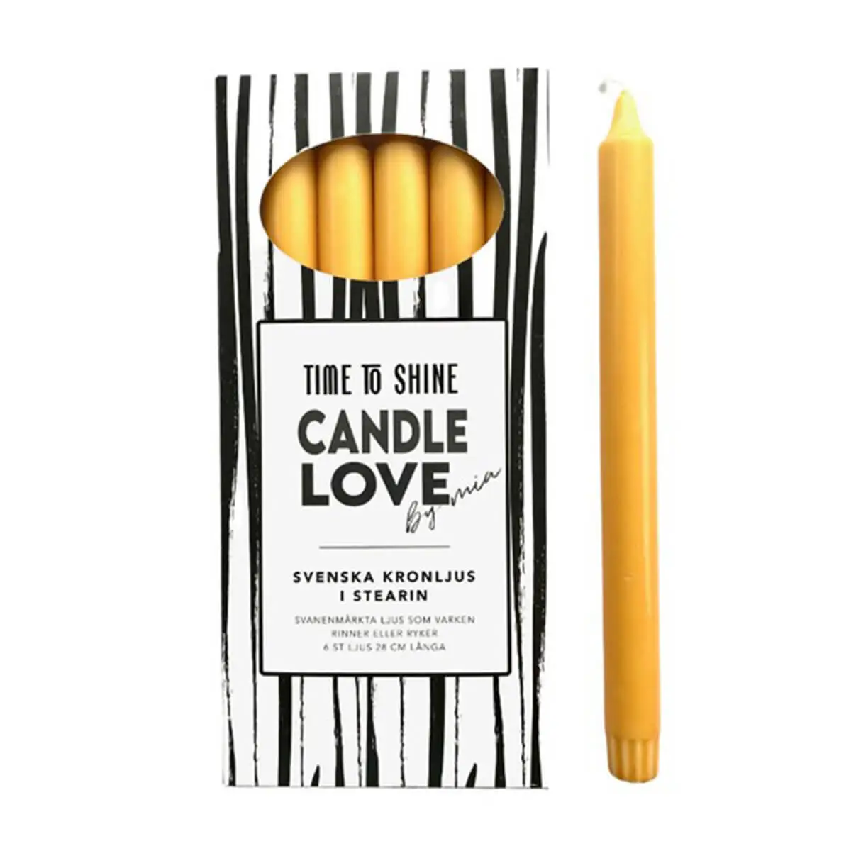 Lejongul 28 cm candle